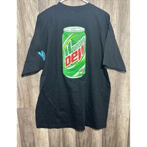 Vtg Mountain Dew Shirt P&P2K KGBY 92.5 Paul & Phil Radio Show T-Shirt USA Sz XL